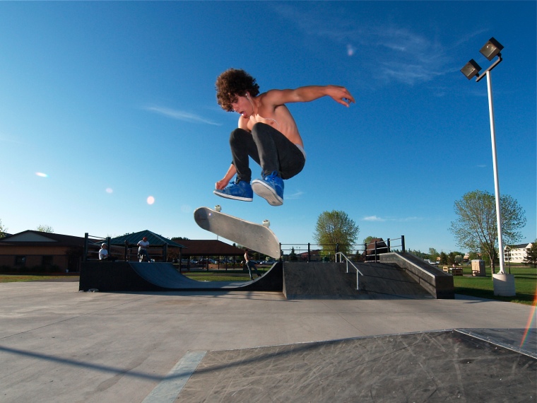 Matt Lemke - Skateboard Photography by Barry Weber - AirborneImagery.com